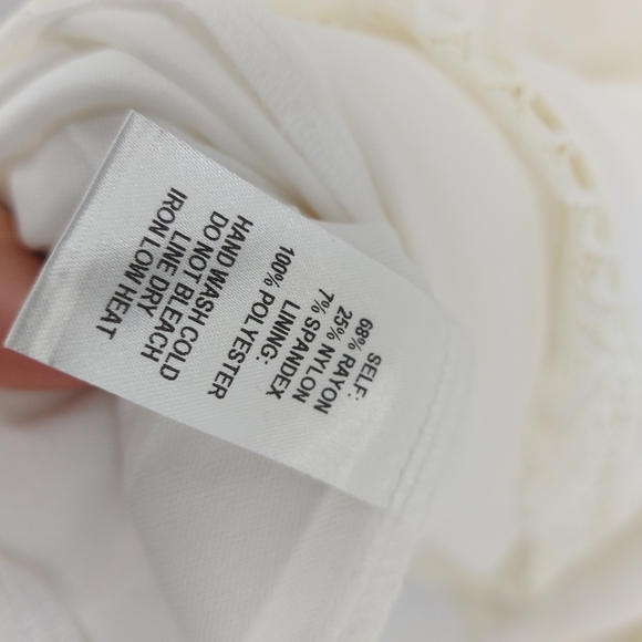 Lulu's Reach Out My Hand White Lace Skater Dress - Picture 13 of 13